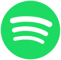 Spotify logo Spotify logo indicating the Mister Independent playlist is available exclusively on Spotify.